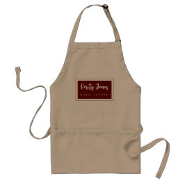 Delantal Personalizable Floral Apron