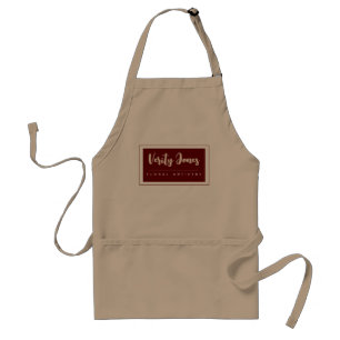 Delantal Personalizable Floral Apron