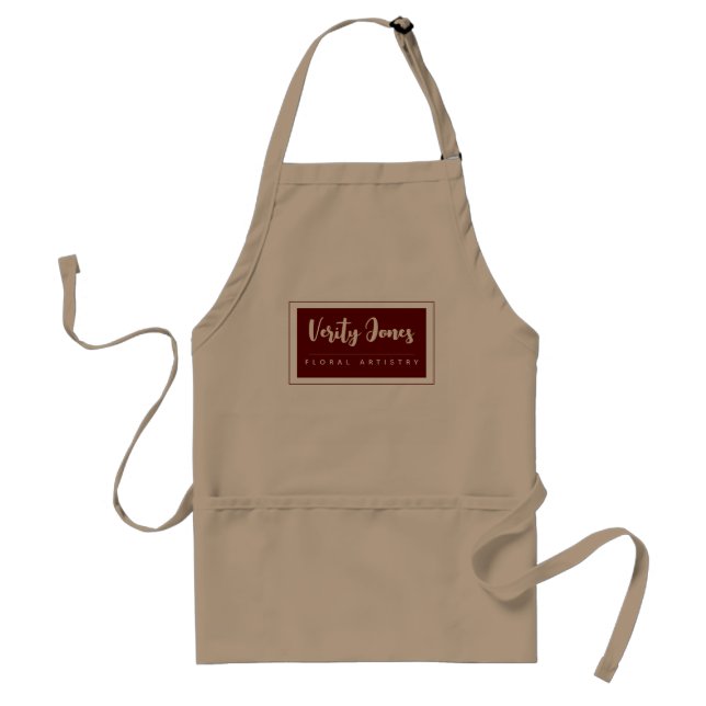 Delantal Personalizable Floral Apron (Frente)