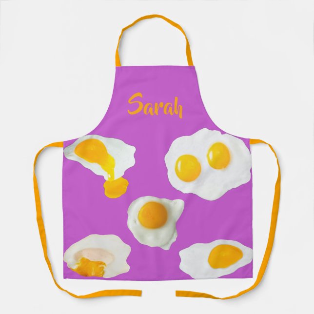 Delantal Personalizable Fried Eggs Apron (Anverso)