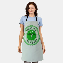 Delantal Personalizable MD Especialidad Radiología Caducus 