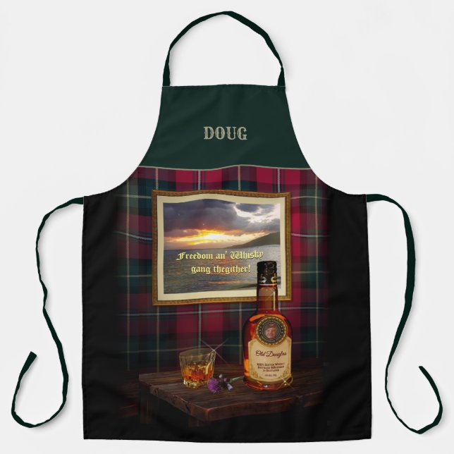 Delantal (Personalizable) Scotch Whisky (Anverso)