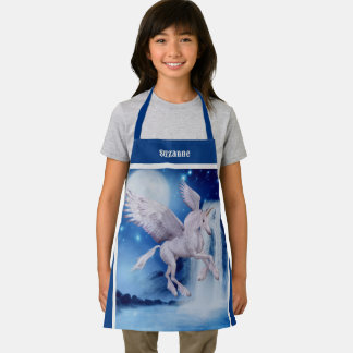 Delantal Personalización de la cascada de caballos de Unico