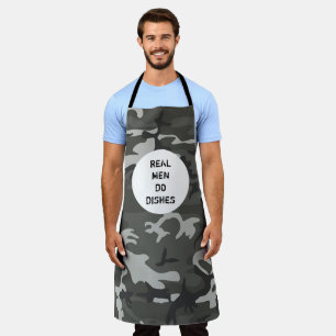 Delantal Personalización de los hombres militares de Grey C