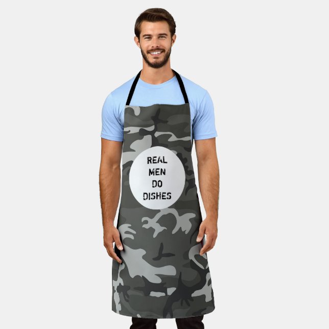 Delantal Personalización de los hombres militares de Grey C (Gastado)