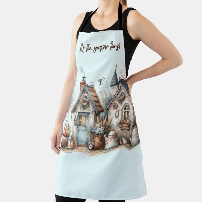 Delantal Personalización de los jardines de cabaña (in situ)