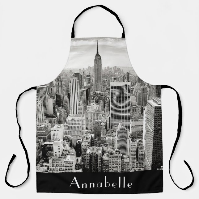 Delantal Personalización del estado imperial de Nueva York (Anverso)
