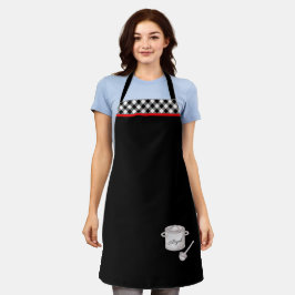 Delantal Personalizada la olla del chef de guarnición de ma