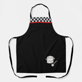Delantal Personalizada la olla del chef de guarnición de ma