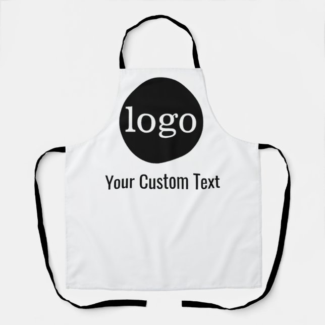 Delantal Personalizado Apron Business Logo Personalizado (Anverso)