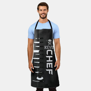 Delantal Personalizado Apron CHEF con nombre personalizado