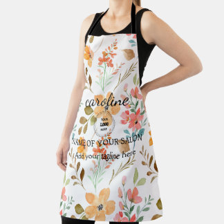 Delantal Personalizado Apron para Salones, Panaderos y Crea