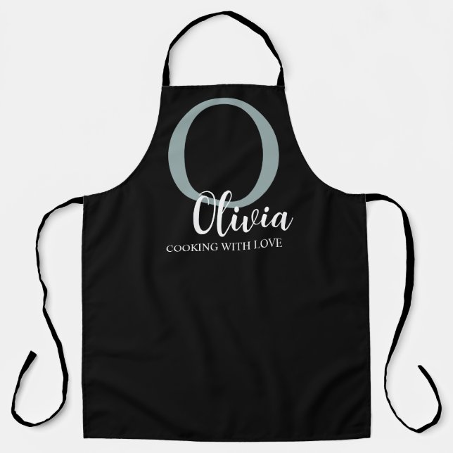 Delantal Personalizado Apron Personalizado Chef Denim Apron (Anverso)