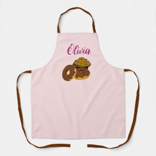 Delantal Personalizado Baker Apron - Apron de la nuez y el 