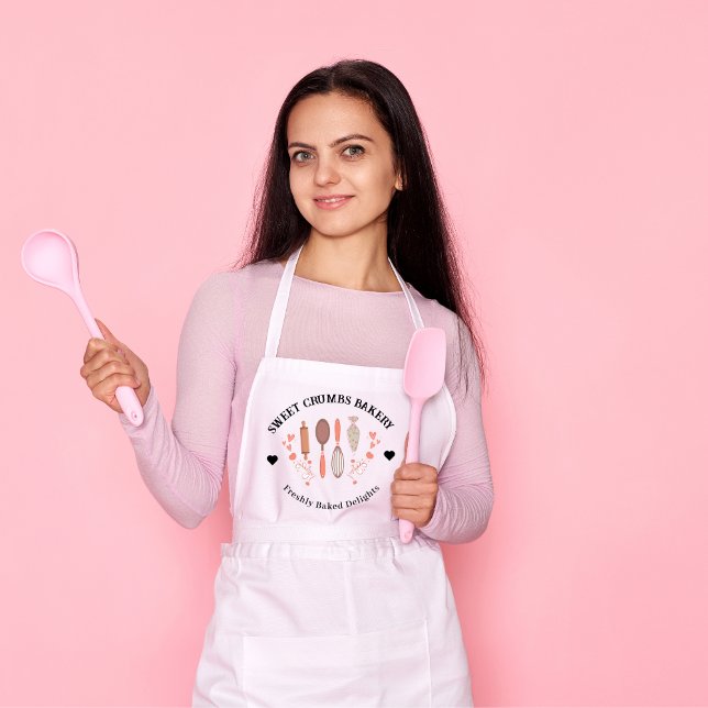 Delantal Personalizado Bakery Baking Utensils Business Apro (Subido por el creador)