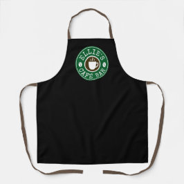 Delantal Personalizado barista aprons para café cafetería o