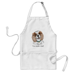 Delantal Personalizado Blenheim Cavalier King Charles Spani