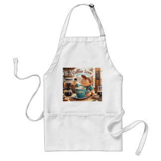 Delantal Personalizado cálido y acogedor café café estilo a