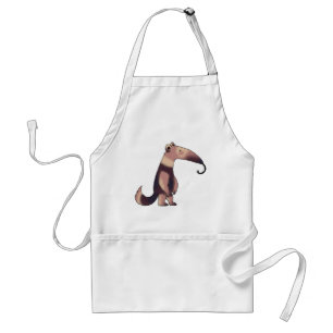 Delantal Personalizado caprichosa Anteater Art