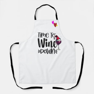 Delantal Personalizado Chef Wine Wind Down Navidades Person