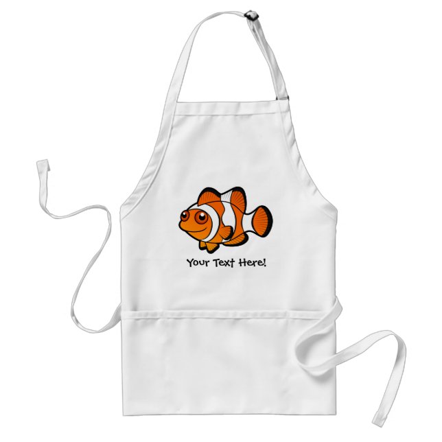 Delantal Personalizado Clownfish (Frente)