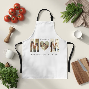 Delantal Personalizado con Foto de Moda TE AMAMOS 