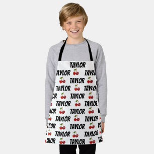 Delantal Personalizado con Nombre para los Niños M