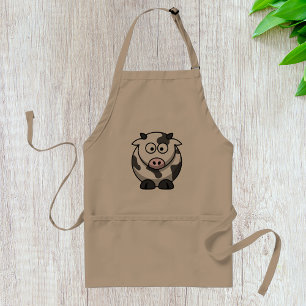 Delantal Personalizado Cow Apron