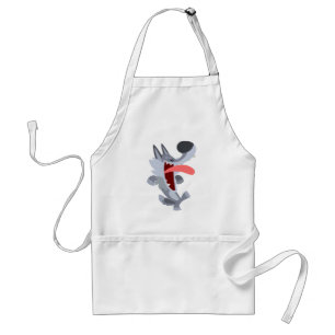 Delantal Personalizado de baile lindo Wolf Apron