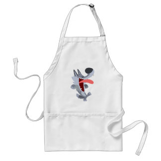 Delantal Personalizado de baile lindo Wolf Apron