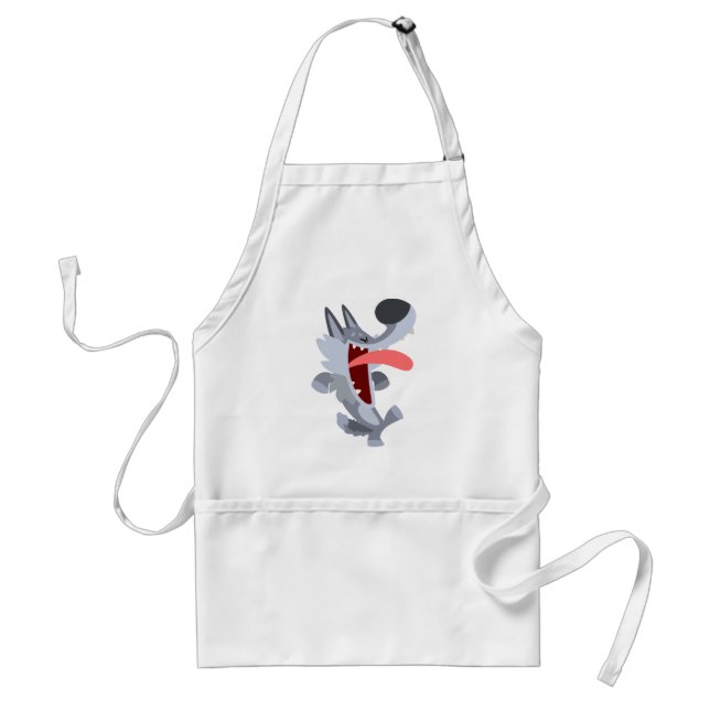 Delantal Personalizado de baile lindo Wolf Apron (Frente)