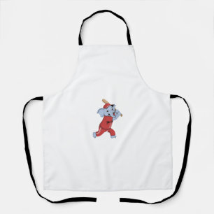 Delantal Personalizado de Elefantes de Béisbol