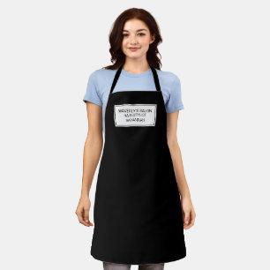 Delantal Personalizado de estilistas de la peluquería de la