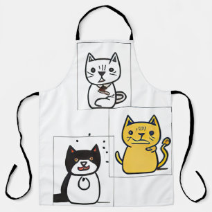 Delantal Personalizado de gato