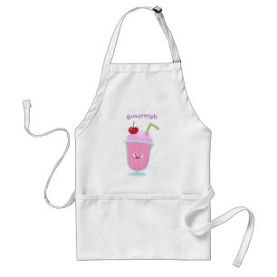 Delantal Personalizado de helados de fresa de fresa