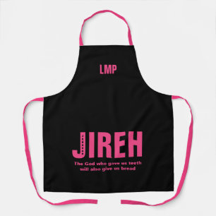 Delantal Personalizado de Jehová Jireh Christian Apron