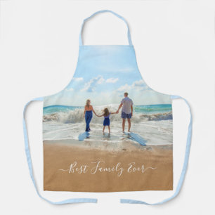 Delantal Personalizado de la foto de su familia Apron Gift 