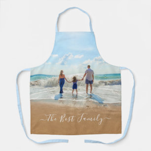 Delantal Personalizado de la foto de su familia Apron Gift 