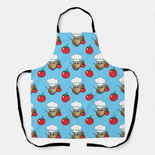 Delantal Personalizado de Lechuza Cocina