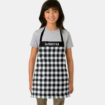 Personalizado de patrón de bufano negro y blanco r