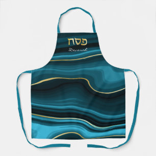 Delantal Personalizado de Pesach Seder Hebreo de P