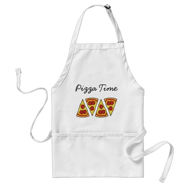 Delantal Personalizado de Pizza Time Apron (Frente)
