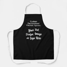 Delantal Personalizado de texto y logotipo Apron regalo per