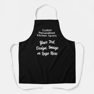 Delantal Personalizado de texto y logotipo Apron regalo per