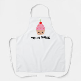 Delantal Personalizado, Delantal Gráfico de Cupcak