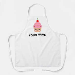 Delantal Personalizado, Delantal Gráfico de Cupcak