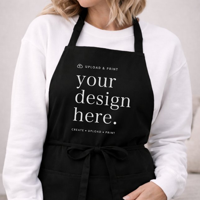 Delantal Personalizado | Delantales con Subida de  (Create, upload, print - a bespoke design apron created in your style, for business or personal use.)