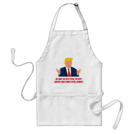Delantal Personalizado Donald Trump divertida chef BBQ dela