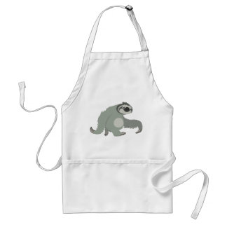 Delantal Personalizado dulce Sloth con prisa