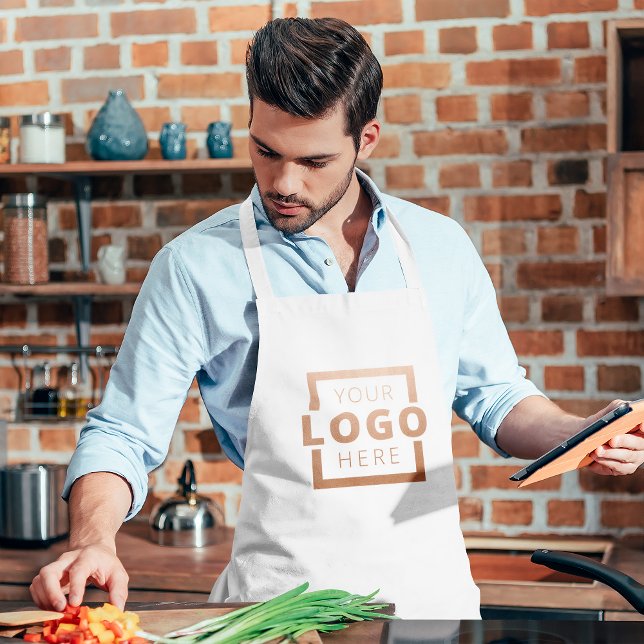 Delantal Personalizado Empresarial Logotipo Empleado (Subido por el creador)